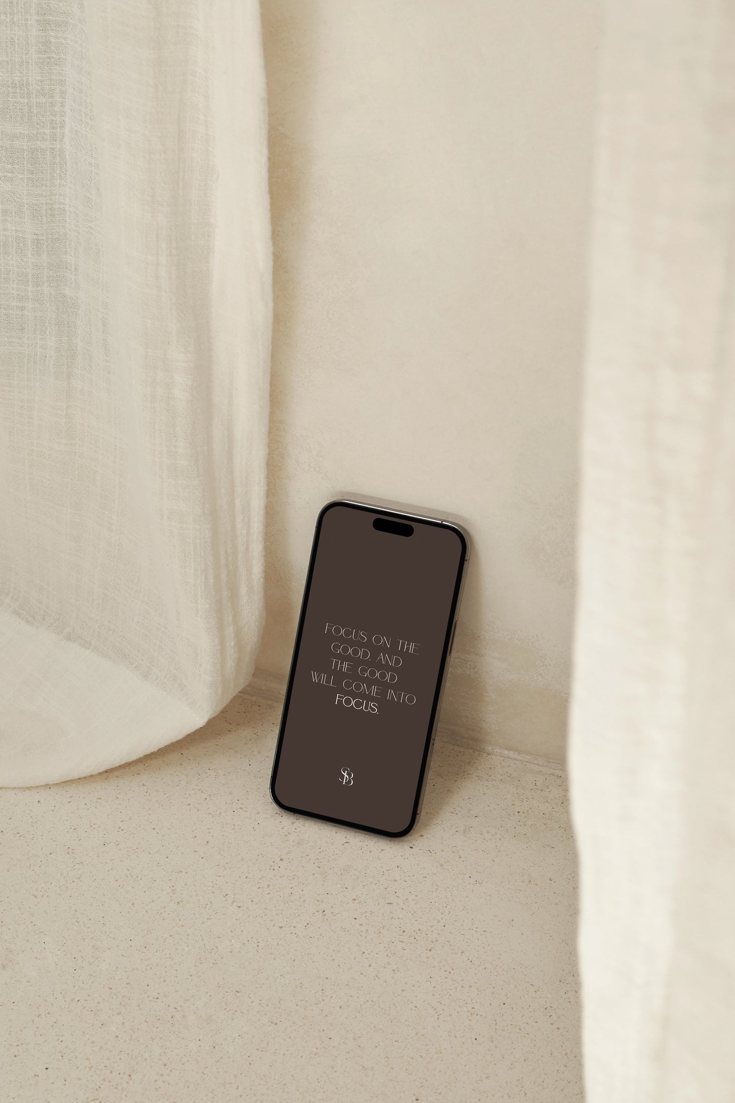 Daily Affirmations | Minimalist Wallpaper Set