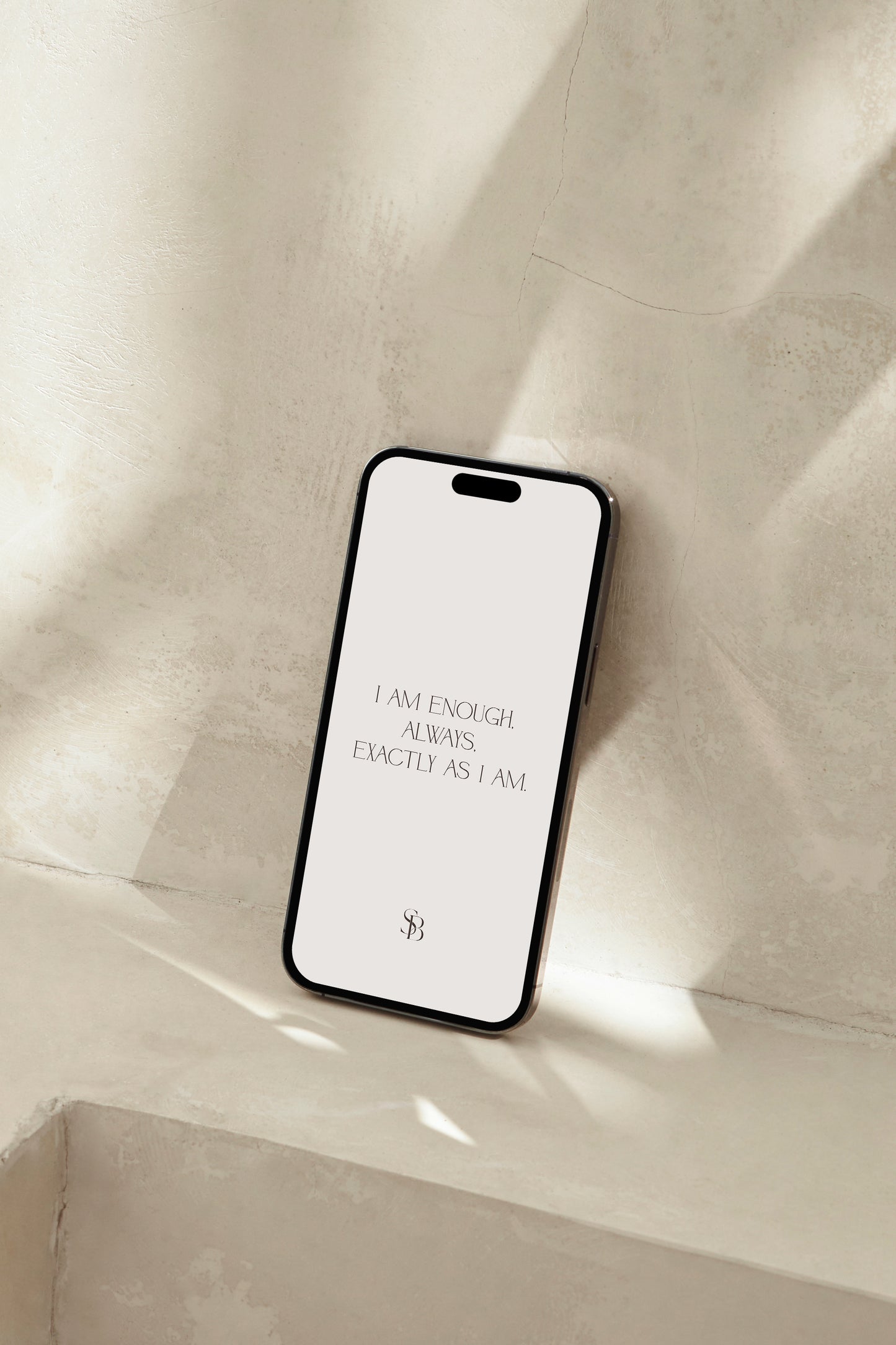 Daily Affirmations | Minimalist Wallpaper Set