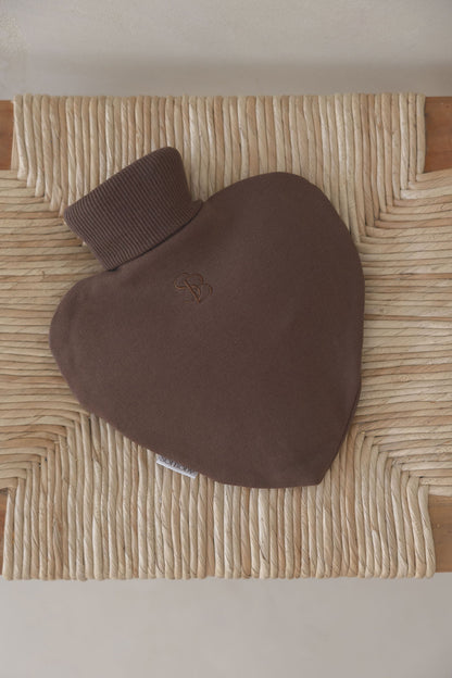 Chocolate Heart Hot Water Bottle