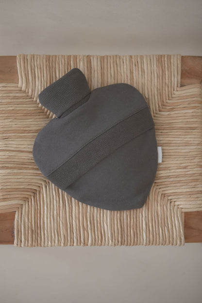 Charcoal Heart Hot Water Bottle