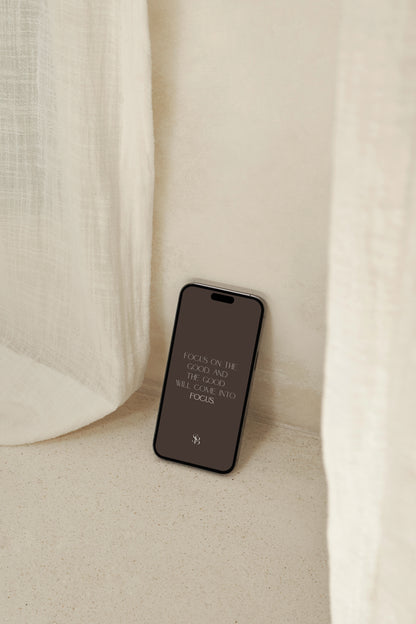 Daily Affirmations | Minimalist Wallpaper Set