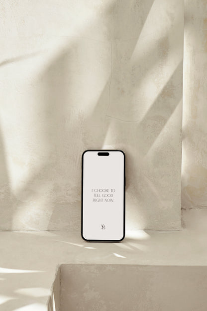 Daily Affirmations | Minimalist Wallpaper Set